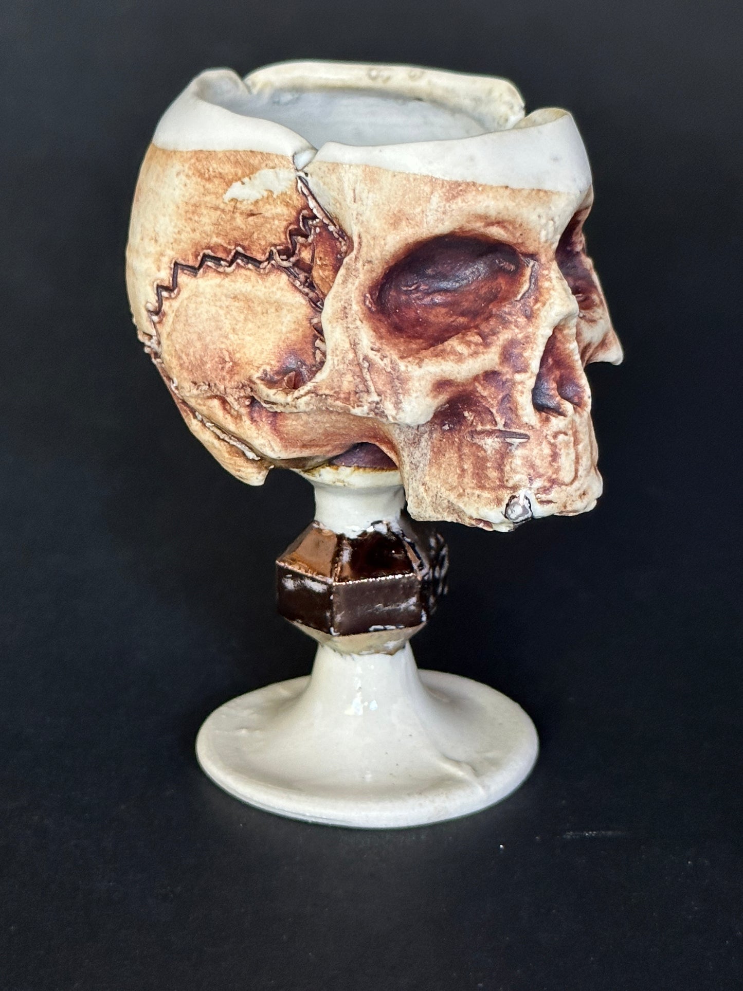 skull shot glass