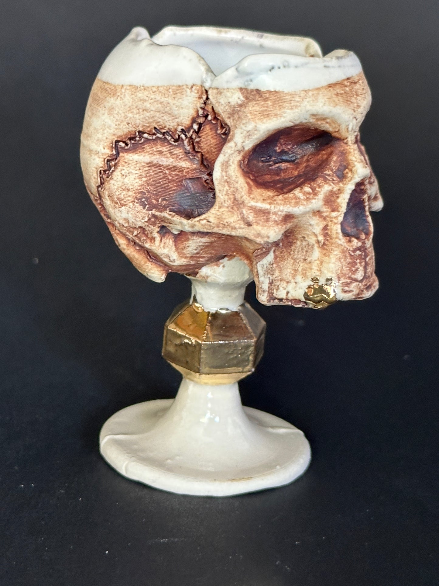 skull shot glass